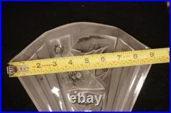 ART DECO GLASS SLIP SHADES FOR SCONCE OR CHANDELIER Set of 5 Noverdy