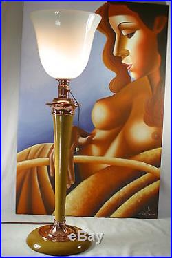 ART DECO KLASSIKER MAZDA TISCHLAMPE TISCHLEUCHTE LAMPE 1. Generation