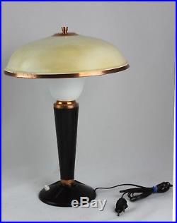 ART DECO Lampe Tischlampe JUMO Balekit Vintage