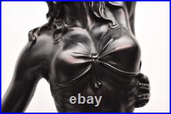ART Deco Style Dancers 27 Tall Table Lamp Acrobat Sculpture Nude Woman Figural