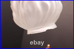 ATQ Frankart Art Style Art Deco Nudes Lady Woman Dancers Flame Glass Globe Lamp