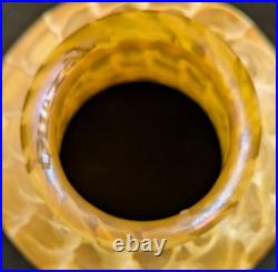 A Rare Beautiful Quezal Fish Scale Art Glass Shade