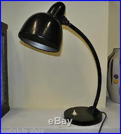 Alte Schreibtischlampe Art Deco wie Bauhaus Tischleuchte Industriedesign Lamp