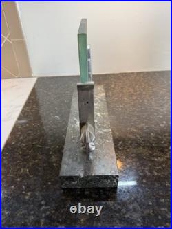 American Art Deco Acid Etched Panel Lamp. Circa 1920-30