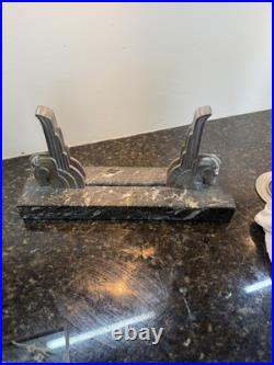 American Art Deco Acid Etched Panel Lamp. Circa 1920-30