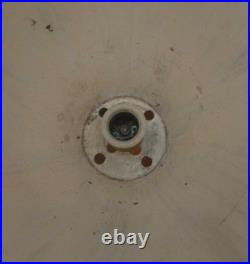 American Art Deco Machine Age Bronze Torchiere Uplight Lamp C. 1935