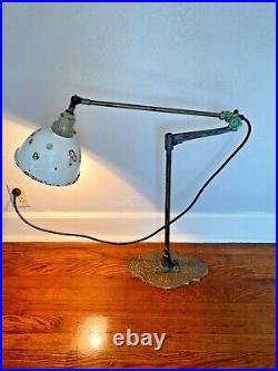 Antique 1900s O. C WHITE Adjustable Fixture, Lamp #2