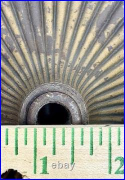 Antique 1910s 1920s Cast Iron Art Deco Nouveau Table Desk Lamp Light Base Part