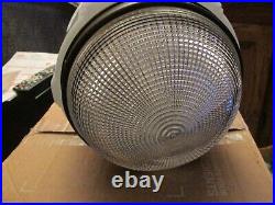 Antique 1920's Hanging Art Deco Milk Glass Skyscraper Ceiling Lamp Light Fixture