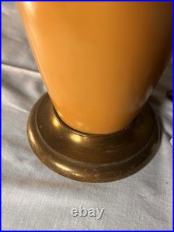 Antique 1920's Lenox Art Deco Ochre Lamp Bailey Banks Biddle Urn 22 REWIRED