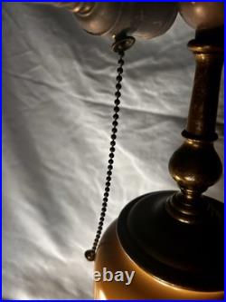 Antique 1920's Lenox Art Deco Ochre Lamp Bailey Banks Biddle Urn 22 REWIRED