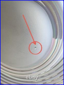 Antique 30s 40s Art Deco Saturn Rings Rainbow Ceiling Light Fixture Multicolor