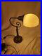 Antique_Art_Deco_Brass_Trumpet_desk_lamp_cast_with_milk_shade_Working_Conditon_01_vyh