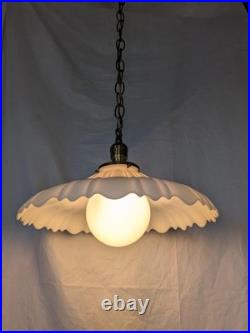 Antique Art Deco Chandelier Hanging Pendant Swag Light Fixture Lamp