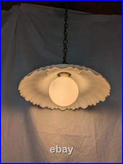 Antique Art Deco Chandelier Hanging Pendant Swag Light Fixture Lamp