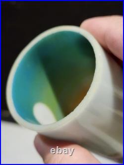 Antique Art Deco Glass Devilbiss Perfume Lamp Nymph Owl Branch WORKS! Read