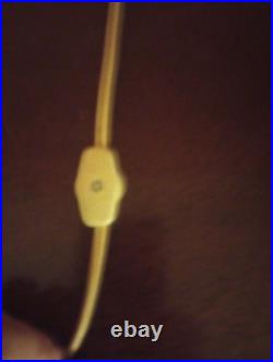 Antique Art Deco J. B. Hirsch Gerdago Harlequin Pixie Lamp, Millifiore Shade