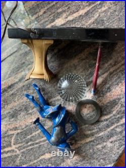 Antique Art Deco Jb Hirsch Sophisticated Lady Fashion Statue Sculplture Lamp