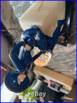 Antique Art Deco Jb Hirsch Sophisticated Lady Fashion Statue Sculplture Lamp