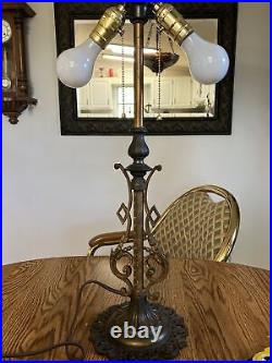 Antique Art Deco Lamp Base
