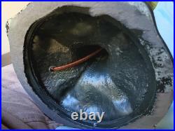 Antique Art Deco Lamp Reverse Painted Shade Signed Moe Bridges Co # 172 C. 1925