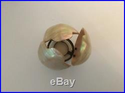Antique Art Deco Nouveau Nautilus Seashell Sea Shell Figural Lamp Shade A5