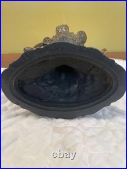 Antique Art Deco Period Lamp With Two Dancers Bronze Painted Finish 1930's