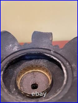 Antique Art Deco Period Lamp With Two Dancers Bronze Painted Finish 1930's