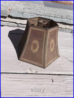 Antique Art Deco Rembrandt Metal Mesh Lamp Shade