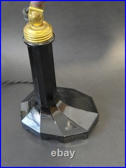 Antique Art Nouveau Nautilus Shell Goose Neck Pivoting Desk Table Lamp Houzex