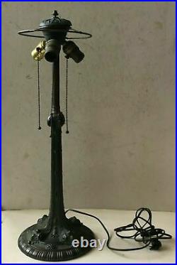 Antique Arts & Crafts Era Lamp Tall Base made by WILKINSON (Base Only)
