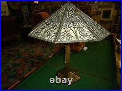 Antique Bradley & Hubbard Art Deco Table Lamp Base Vtg Lamp Restoration 1908