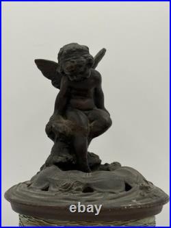 Antique Durand Art Glass Perfume Lamp