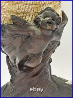 Antique Durand Art Glass Perfume Lamp