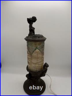 Antique Durand Art Glass Perfume Lamp