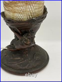 Antique Durand Art Glass Perfume Lamp