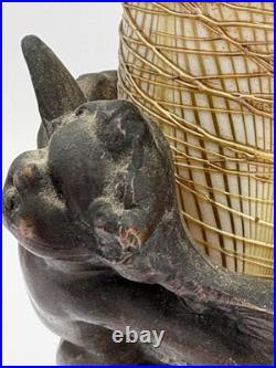 Antique Durand Art Glass Perfume Lamp