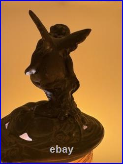 Antique Durand Art Glass Perfume Lamp