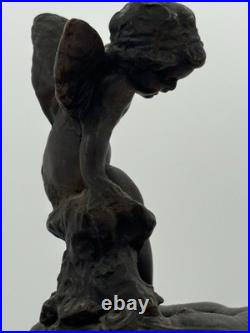 Antique Durand Art Glass Perfume Lamp