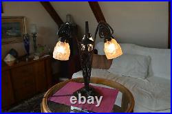 Antique French ART DECO 1930's Lamp