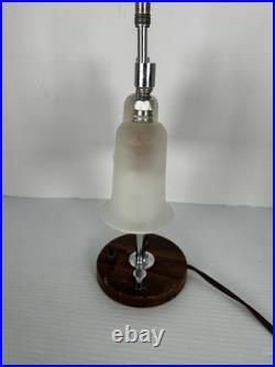Antique German Biedermeier Art Deco 1920s Boudoir Table Desk Lamp Markel