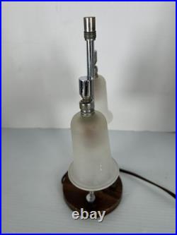 Antique German Biedermeier Art Deco 1920s Boudoir Table Desk Lamp Markel