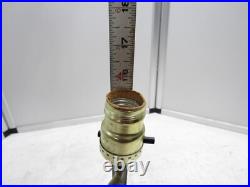 Antique Green Jade Art Deco Carved Jade Lamp