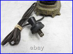 Antique Green Jade Art Deco Carved Jade Lamp