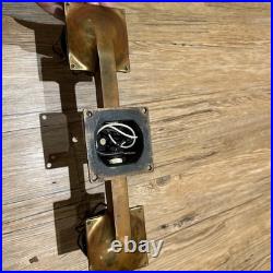 Antique Historical NYC Subway Circa 1920's Copper Subway Station Light Fixture