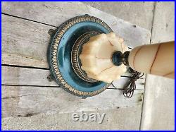 Antique Houze Glass Floor Lamp Art Deco 61.5 5 lights which includes Base