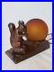 Antique_Nuart_Creations_Art_Deco_Squirrel_Amber_Crackled_Globe_Table_Lamp_01_in