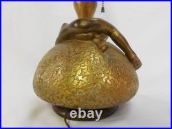 Antique Olive Kooken Art Deco Figural Nude Lamp
