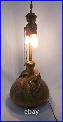 Antique Olive Kooken Art Deco Figural Nude Lamp