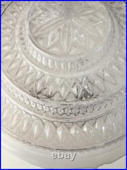 Antique Original 1920s 1930s Art Deco Nouveau Gatsby Ceiling Light Fixture Vtg